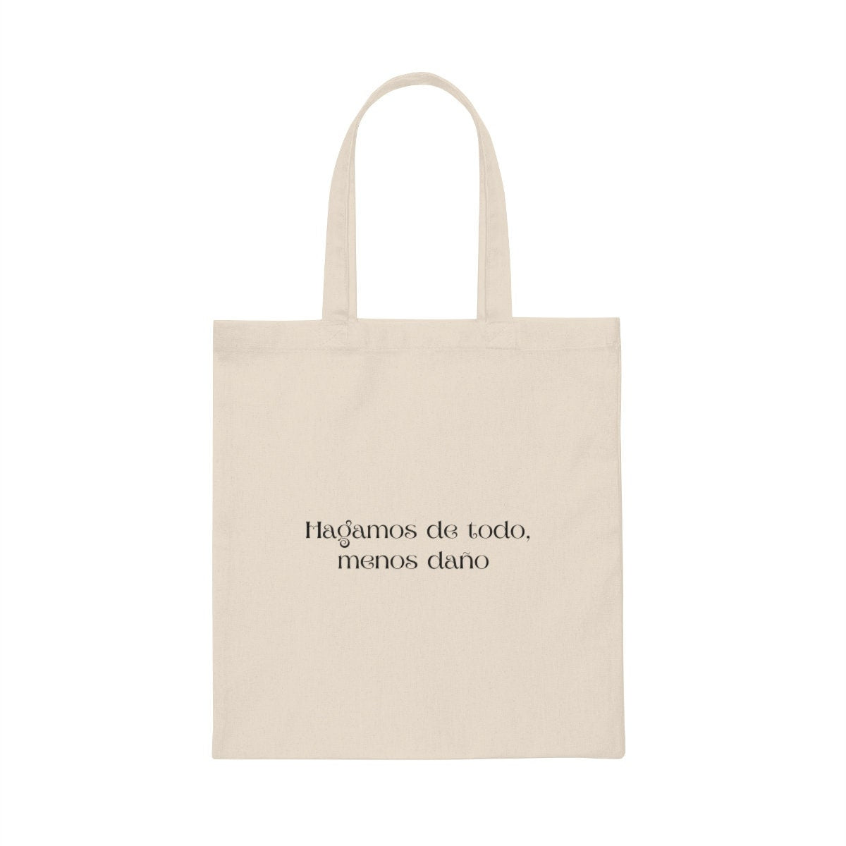 Menos Dao Canvas Tote Bag | Spanglish, Latinx, Latino, Hispanic, Caribbean,  Puerto Rican, Miami | Spanish Quotes, Dichos, Sayings