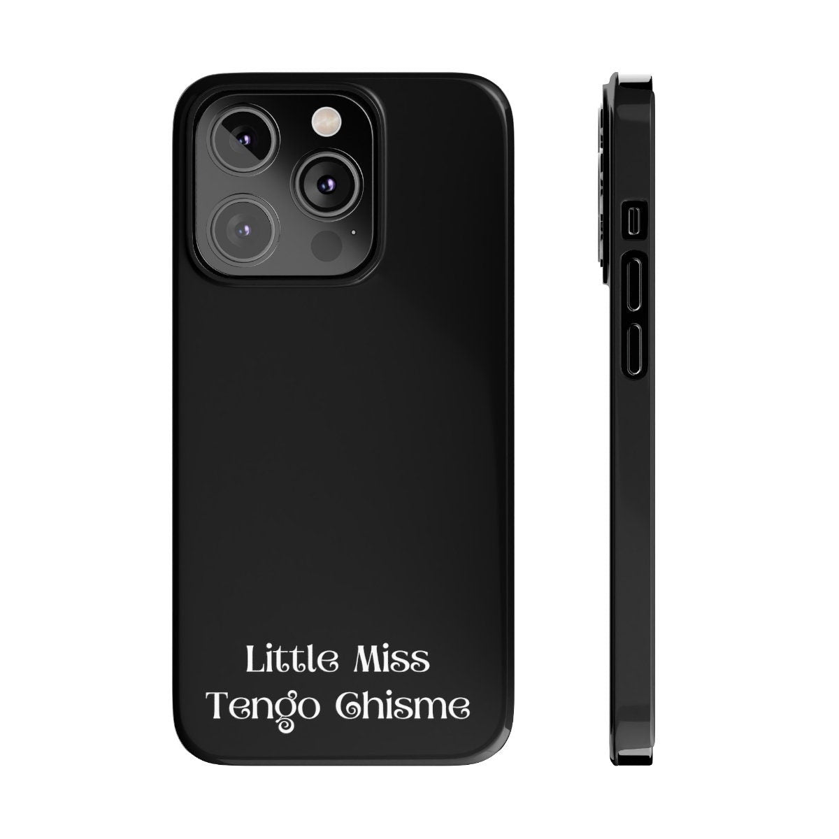 Little Miss Chisme Slim iPhone 14 Pro, Max + Case  | Spanglish, Latinx, Latino, Hispanic, Caribbean, Puerto Rican, Miami | Spanish Quotes