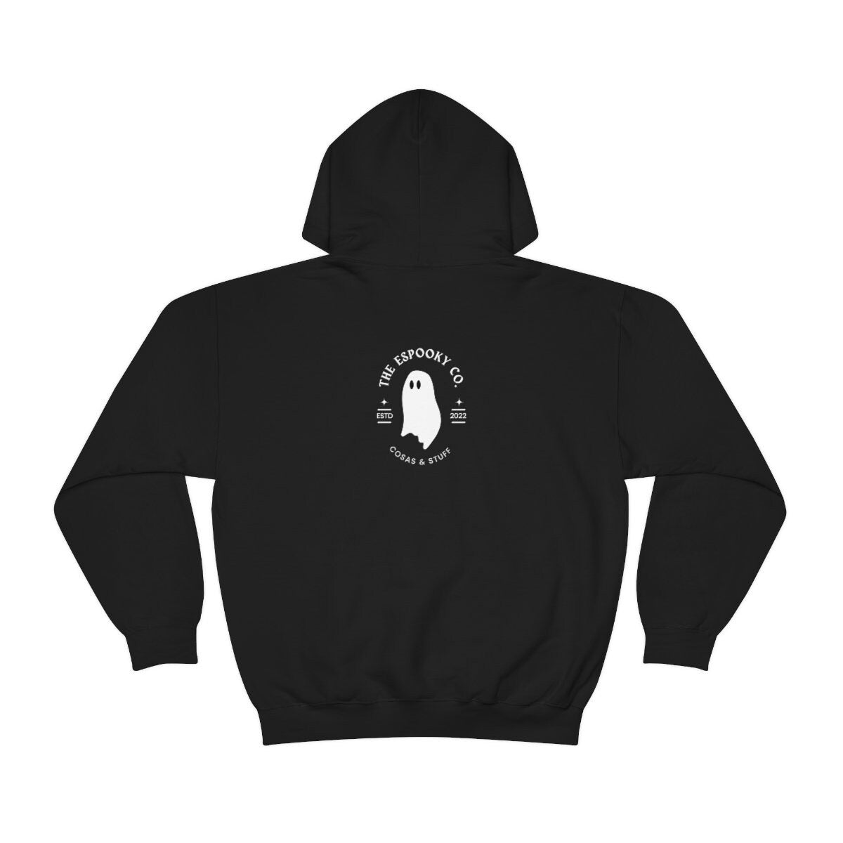 Espuqui Spooky Black Halloween Hoodie | Spanglish, Latinx, Latino, Hispanic, Caribbean, Puerto Rican, Miami | Spanish Quotes, Dichos