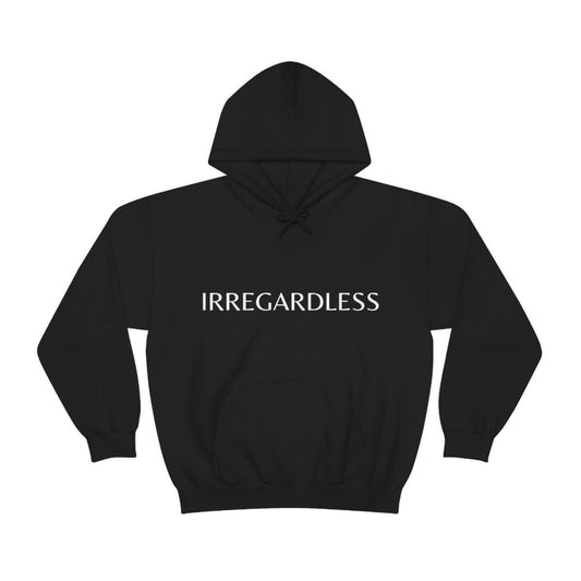 Irregardless Black Hoodie | Spanglish, Latinx, Latino, Hispanic, Caribbean, Puerto Rican, Miami | Boho Latina, Spanish Quotes, Dichos