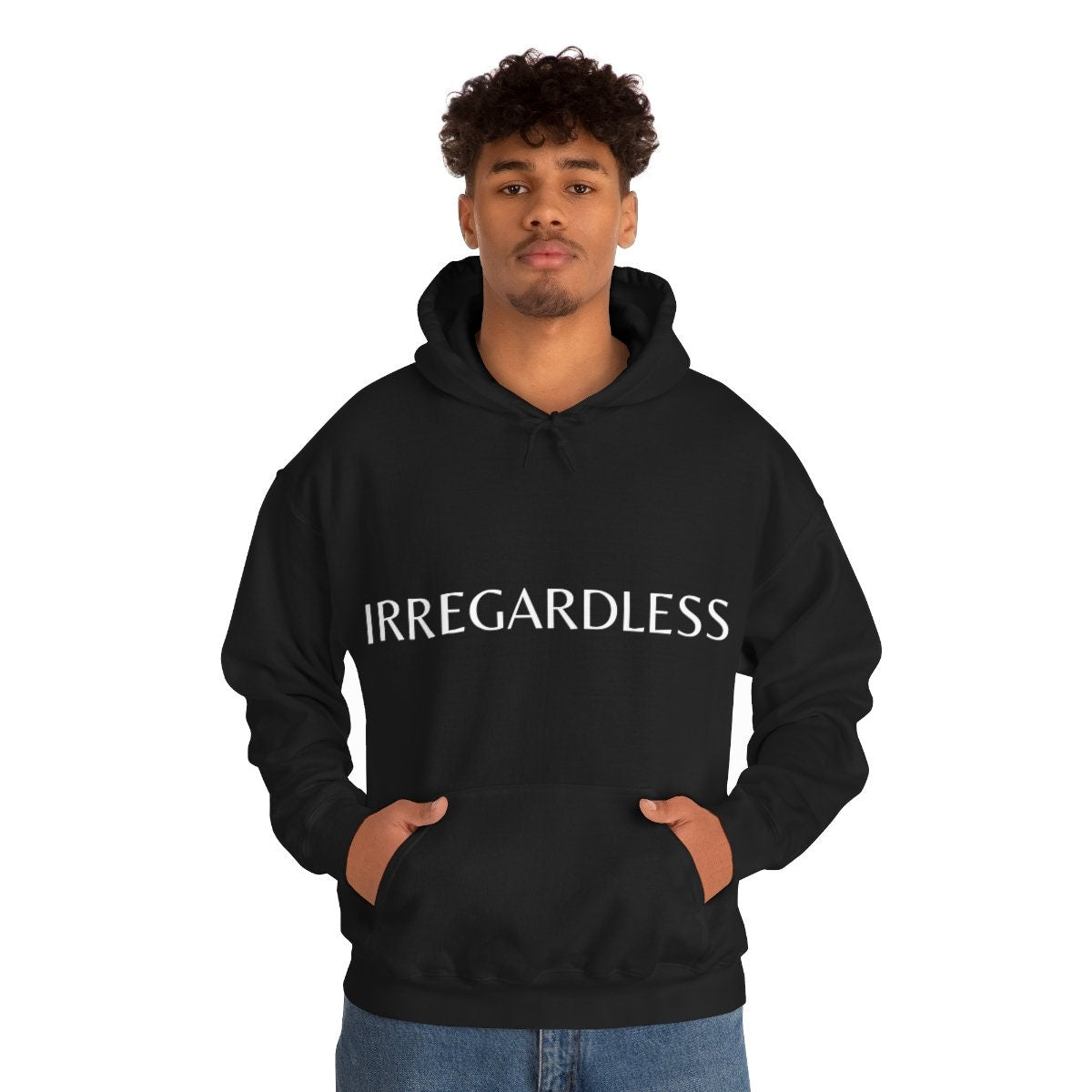 Irregardless Black Hoodie | Spanglish, Latinx, Latino, Hispanic, Caribbean, Puerto Rican, Miami | Boho Latina, Spanish Quotes, Dichos