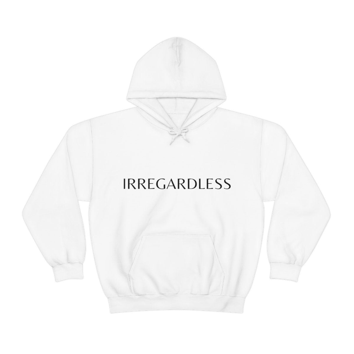 Irregardless White Hoodie | Spanglish, Latinx, Latino, Hispanic, Caribbean, Puerto Rican, Miami | Boho Latina, Spanish Quotes, Dichos |