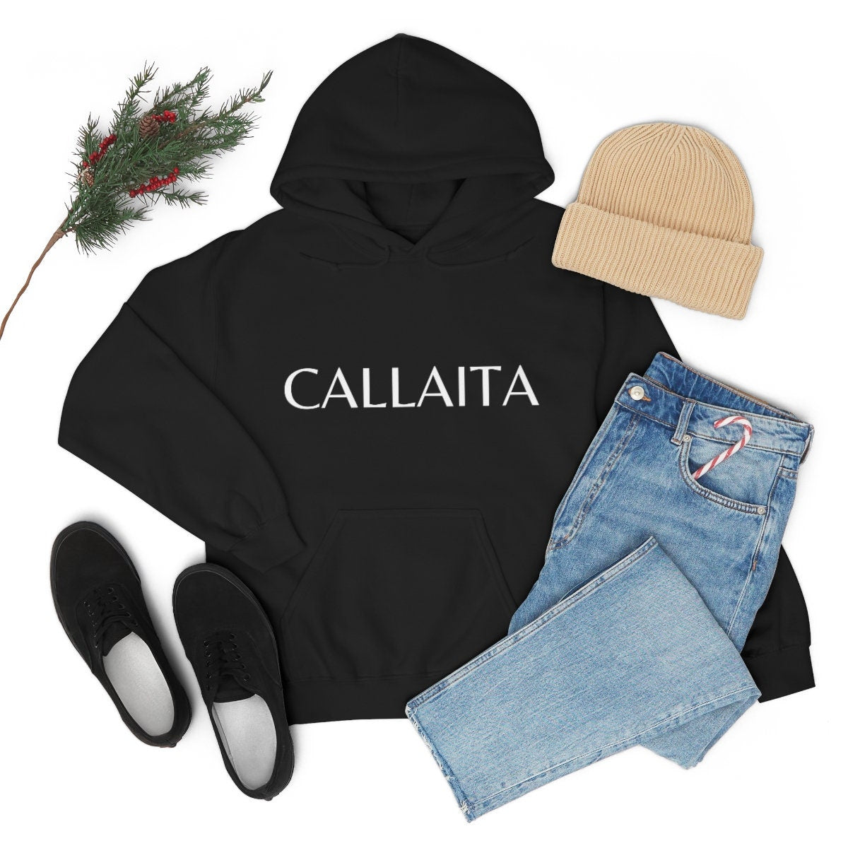 Callaita Black Hoodie