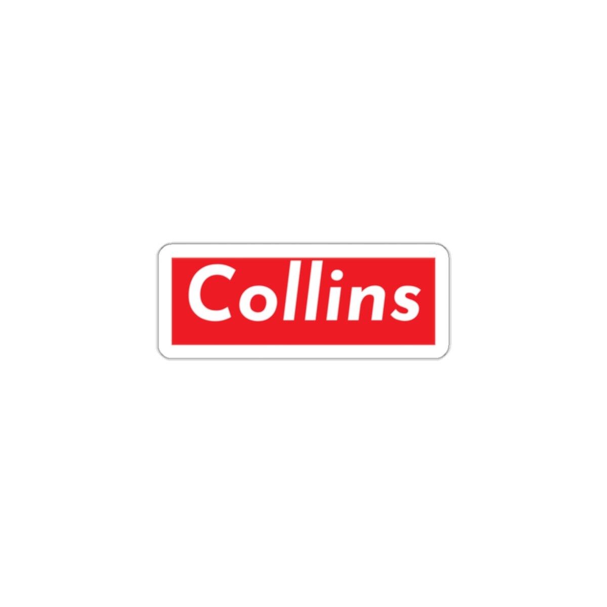 Collins Miami Sticker