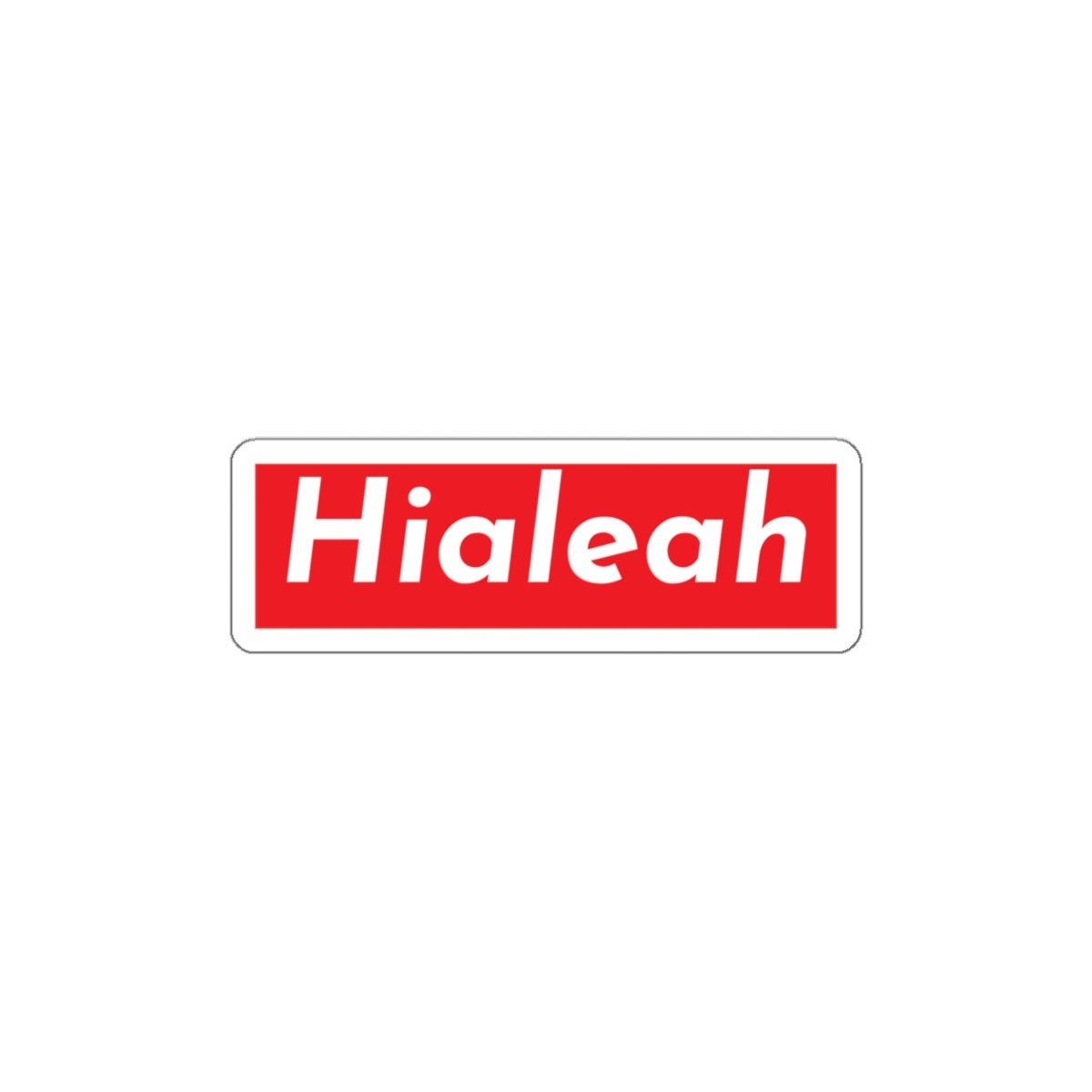 Hialeah Miami Sticker | Spanglish, Latinx, Latino, Hispanic, Caribbean, Puerto Rican, Miami | Spanish Quotes, Dichos, Miami Gift Idea