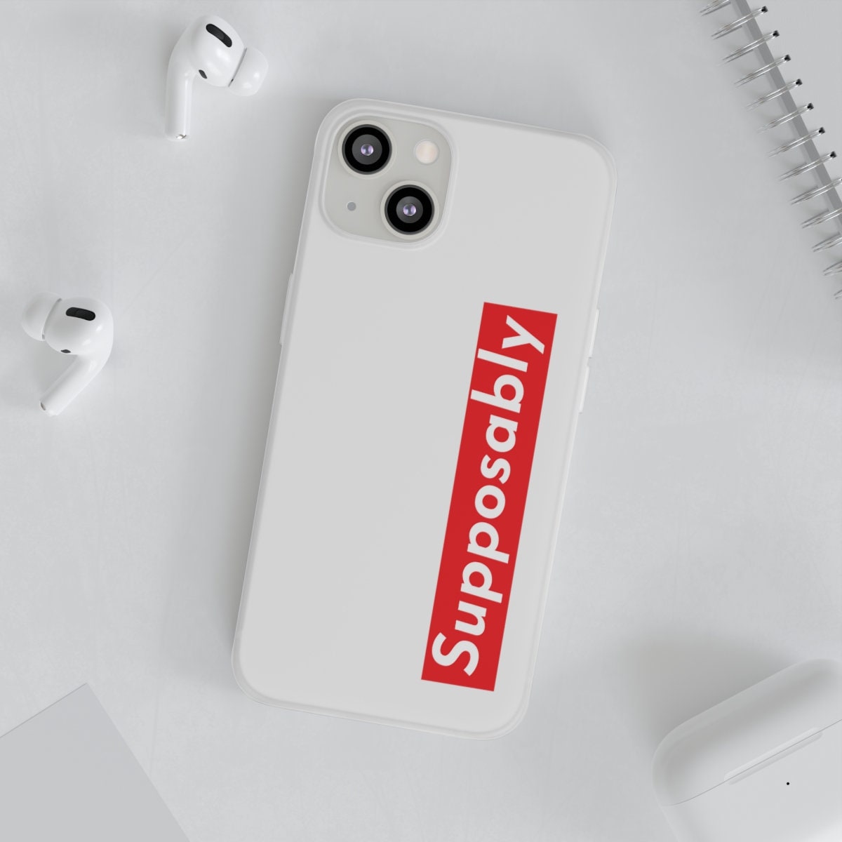 Supposably Slim Phone Case | Spanglish, Latinx, Latino, Hispanic, Caribbean, Puerto Rican, Miami | Boho Latina, Spanish Quotes, Dichos |