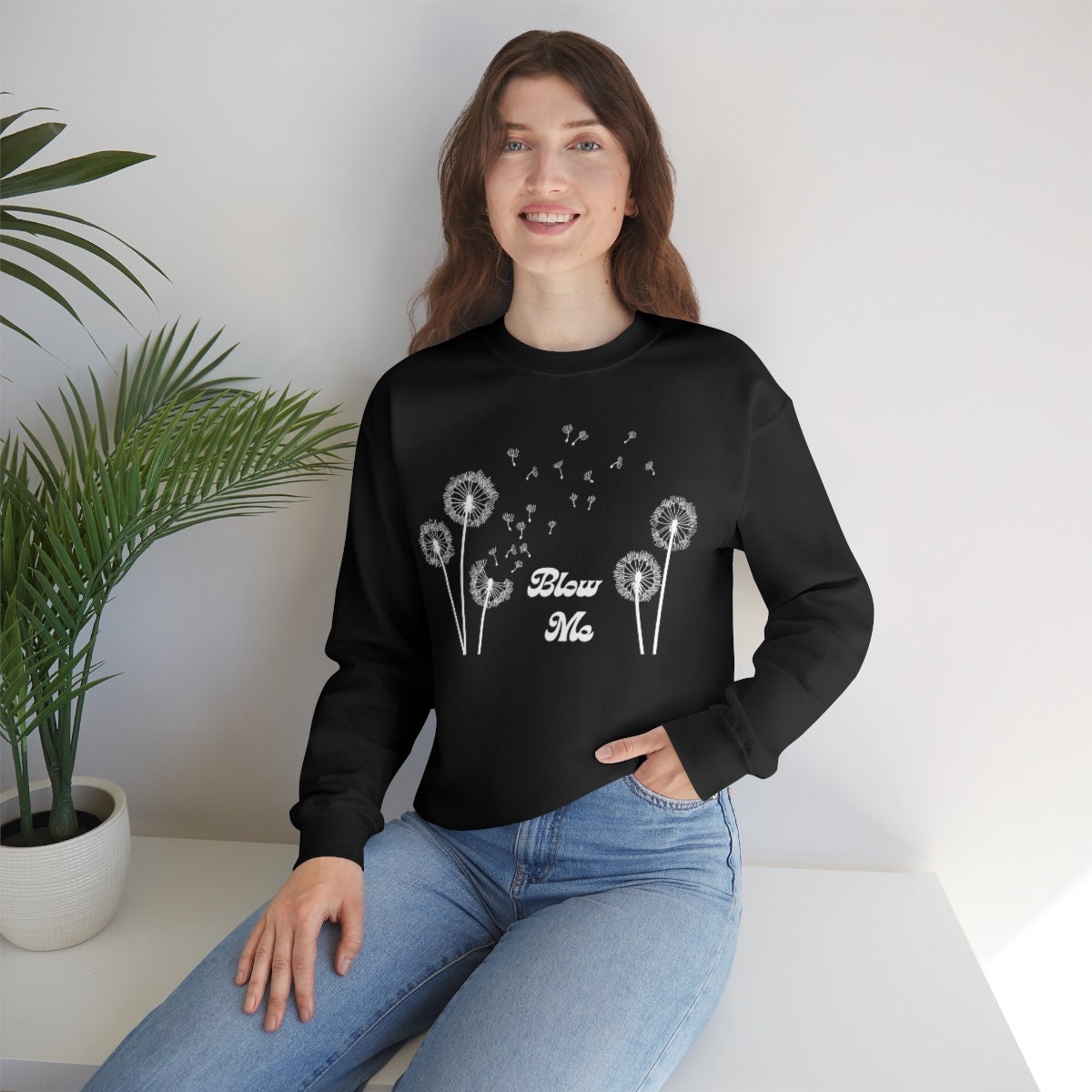 Blow Me Retro Unisex Sweater