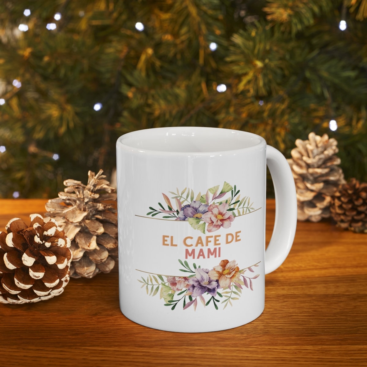 El cafe de Mami | Funny Spanish Gift Mug | Mothers Day, Gift for Mom, Abuela, Spanglish, Latino, Hispanic, Caribbean, Puerto Rican, Miami