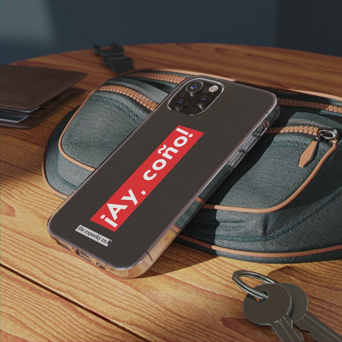 Ay Coño Silicone iPhone Case