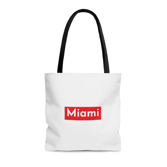 Miami Tote Grocery Book Bag | Spanglish, Latinx, Latino, Hispanic, Caribbean, Puerto Rican, Miami | Spanish Quotes, Dichos