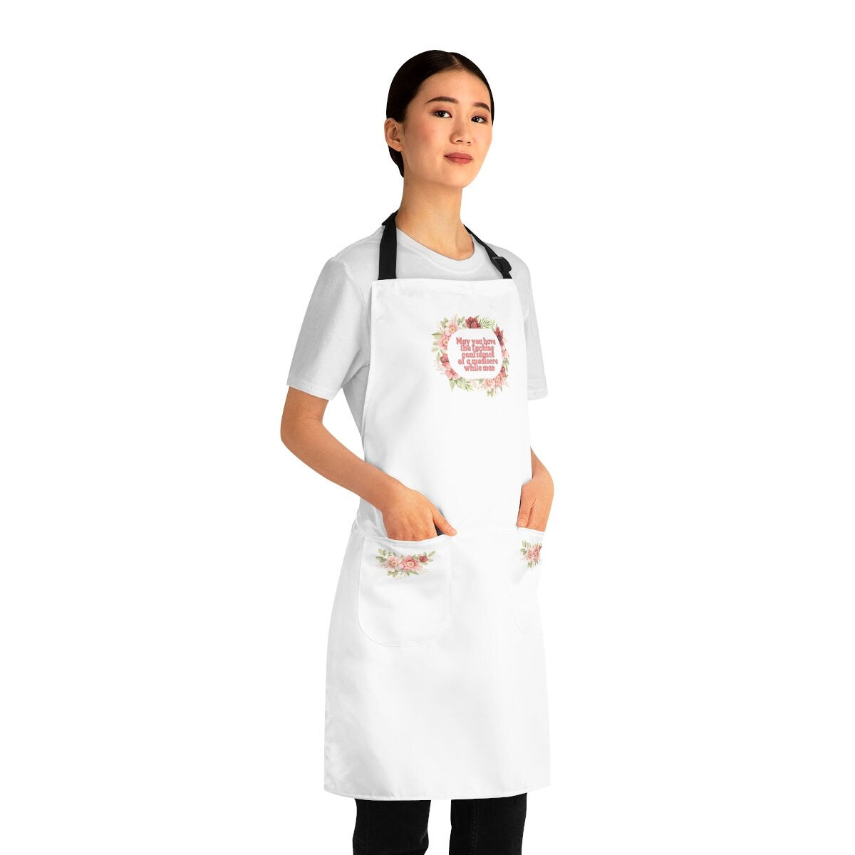 May you have the confidence of a mediocre white man Apron | Empowering women, Inspirational, Latinx, POC, Gift Idea, Girl Power, Feminist