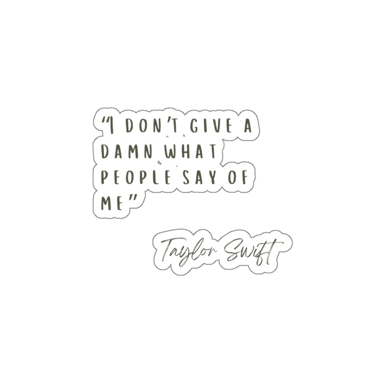 Taylor Swift Midnights Sticker