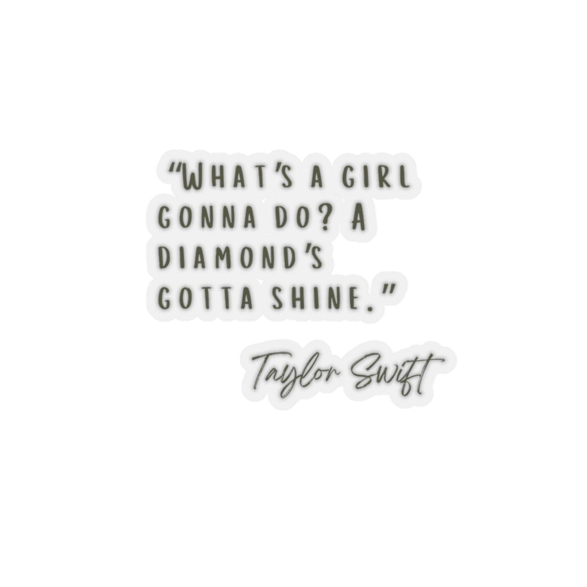 Taylor Swift Midnights Lyrics Sticker  Gifts for Swiftie, Swiftie Fan –  The Espooky Co