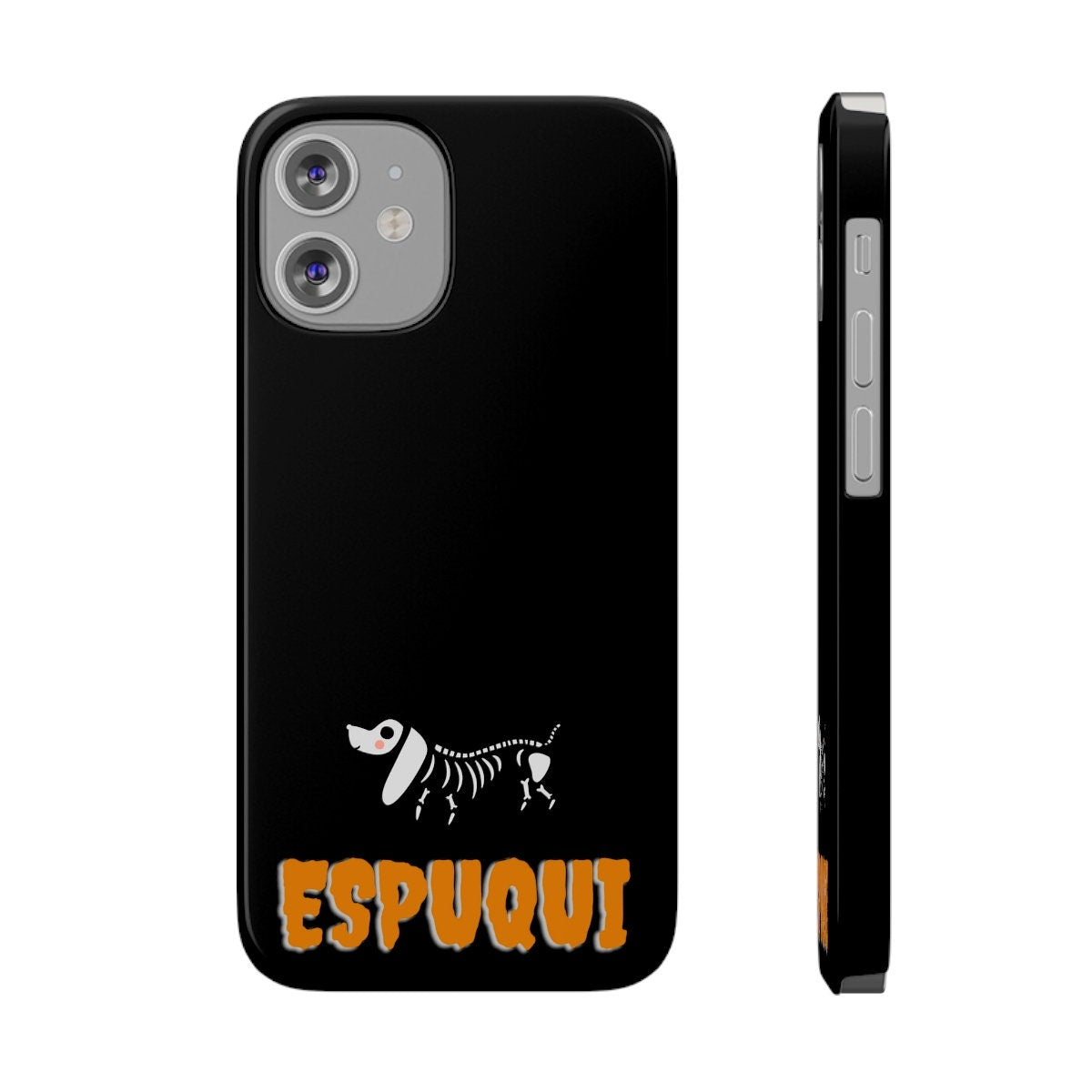 Espuqui Spooky Halloween Slim iPhone 14 Pro, Max + Case  | Spanglish, Latinx, Latino, Hispanic, Caribbean, Puerto Rican, Miami | Spanish