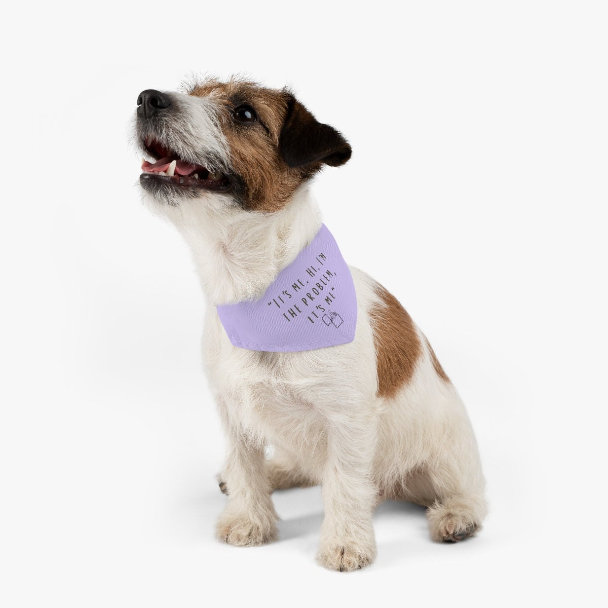 Lavender Haze Anti-Hero Pet Bandana Collar | Gifts for Swiftie Fan, Midnights Album, Taylor New Album, Dog mom