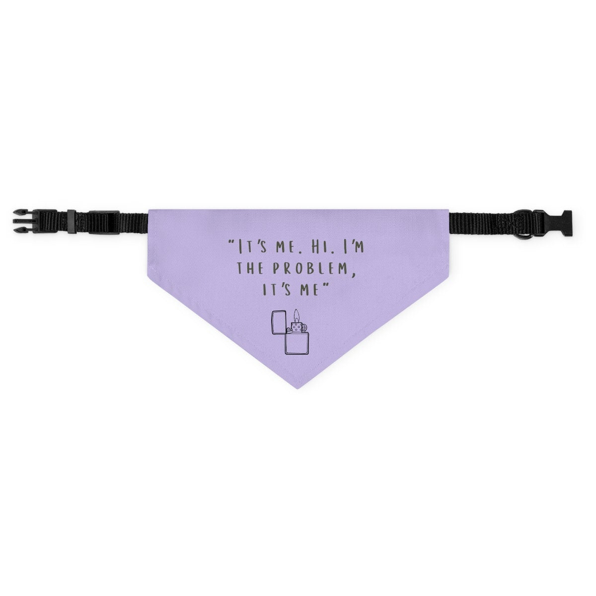 Lavender Haze Anti-Hero Pet Bandana Collar | Gifts for Swiftie Fan, Midnights Album, Taylor New Album, Dog mom