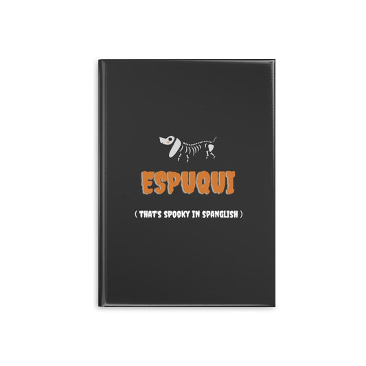 Espuqui Spooky Halloween Bullet Journal Hardcover Notebook | Dotted Notebook, Dotted Journal, Spanish Sayings, Organize Journal