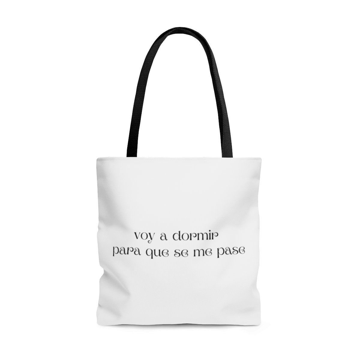 Voy a dormir Tote Bag | Spanglish, Latinx, Latino, Hispanic, Caribbean, Puerto Rican, Miami | Spanish Quotes, Dichos, Sayings