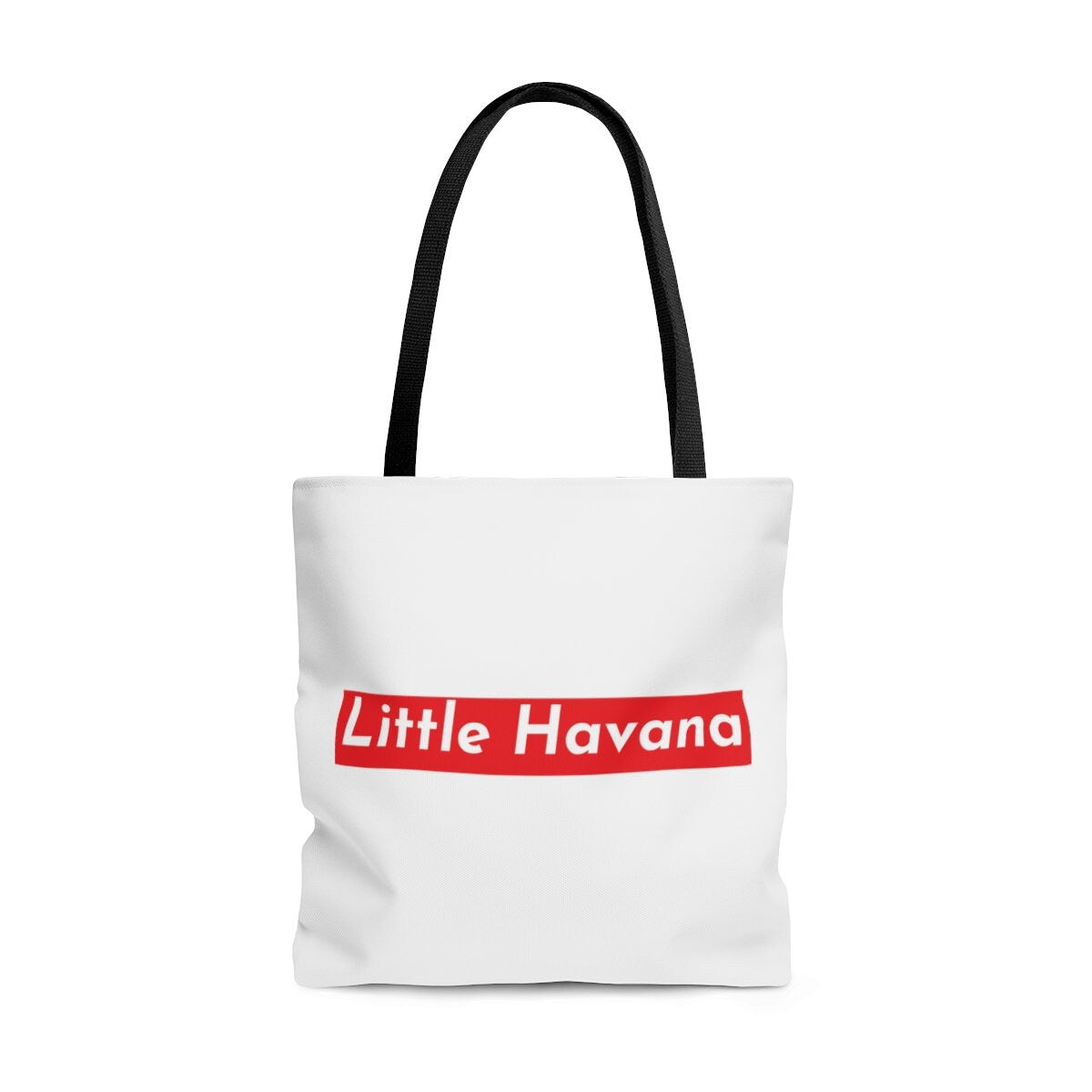 Little Havana Miami Tote Grocery Book Bag | Spanglish, Latinx, Latino, Hispanic, Caribbean, Puerto Rican, Miami | Spanish Quotes, Dichos