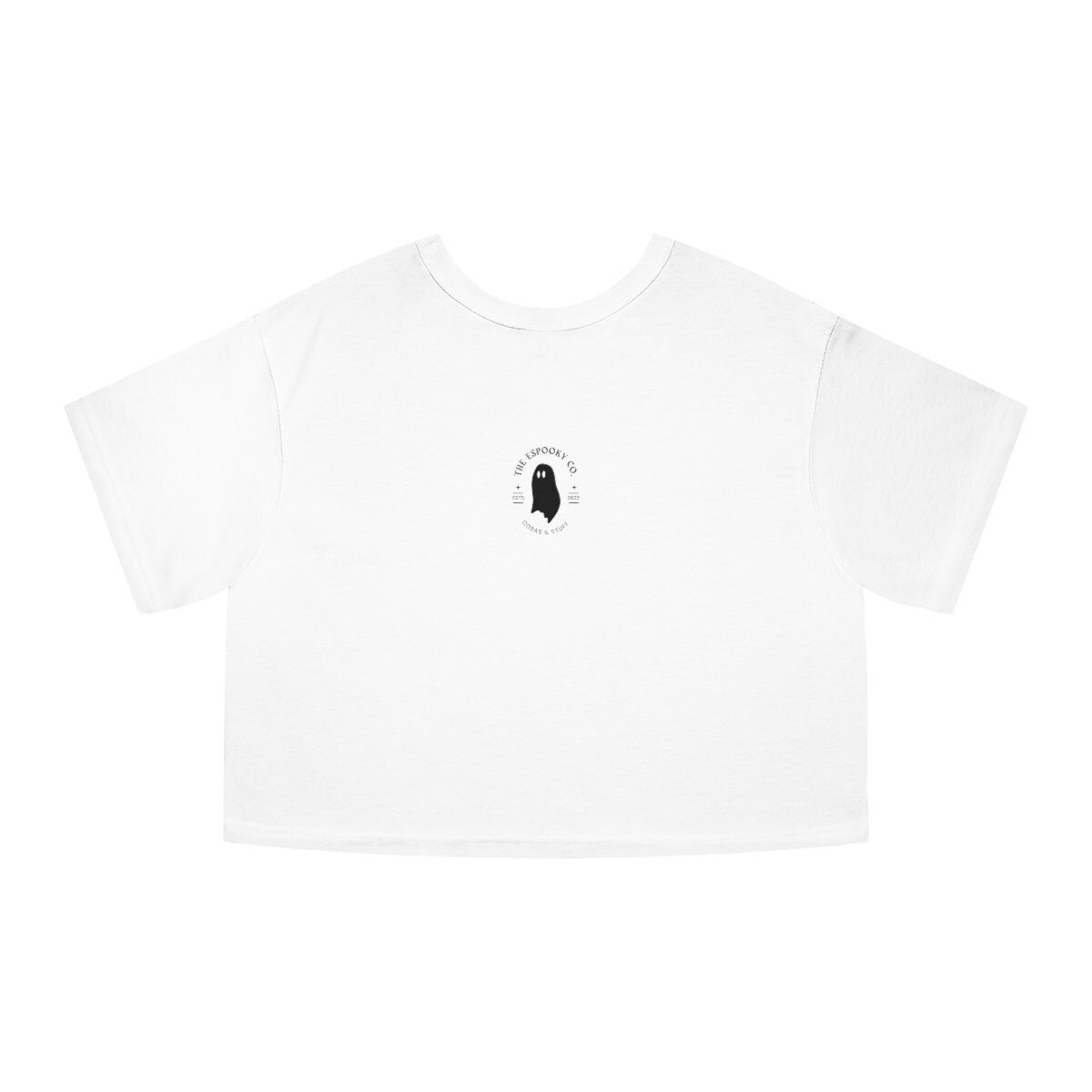 Blow Me Champion Women's White Crop Top