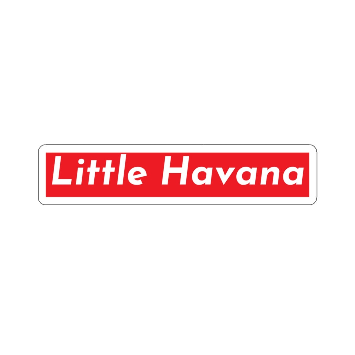 Little Havana Miami Sticker | Spanglish, Latinx, Latino, Hispanic, Caribbean, Puerto Rican, Miami | Spanish Quotes, Dichos, Miami Gift Idea