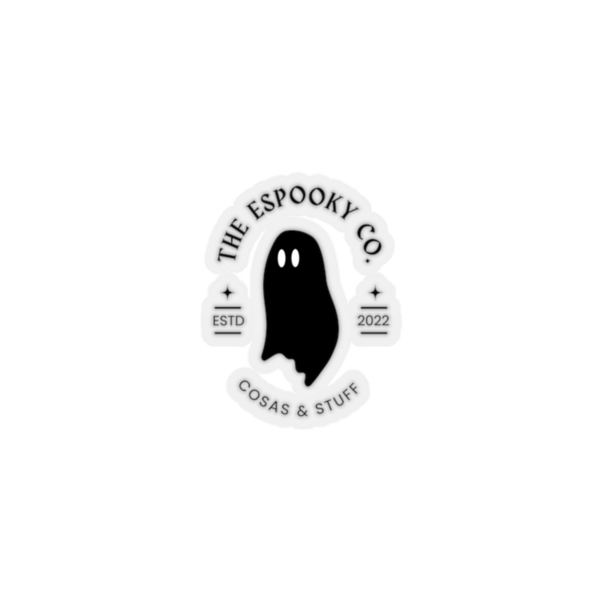 The Espooky Co Spooky Sticker | Spanglish, Latinx, Latino, Hispanic, Caribbean, Puerto Rican, Miami | Spanish Quotes, Dichos, Gift Idea