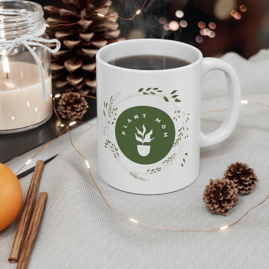 Plant Mom Mug | Gifts for Her | Christmas Gifts | Plant Gifts | Botanical Gift | Cute Gifts | Gift Ideas | Birthday Gifts | Gift for Mom