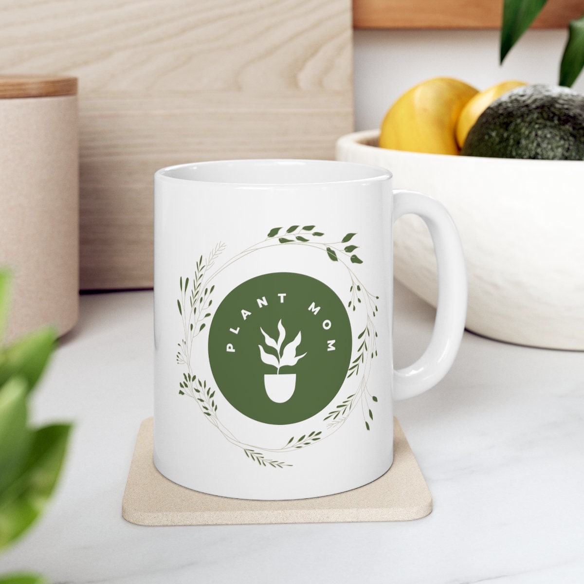 Plant Mom Mug | Gifts for Her | Christmas Gifts | Plant Gifts | Botanical Gift | Cute Gifts | Gift Ideas | Birthday Gifts | Gift for Mom