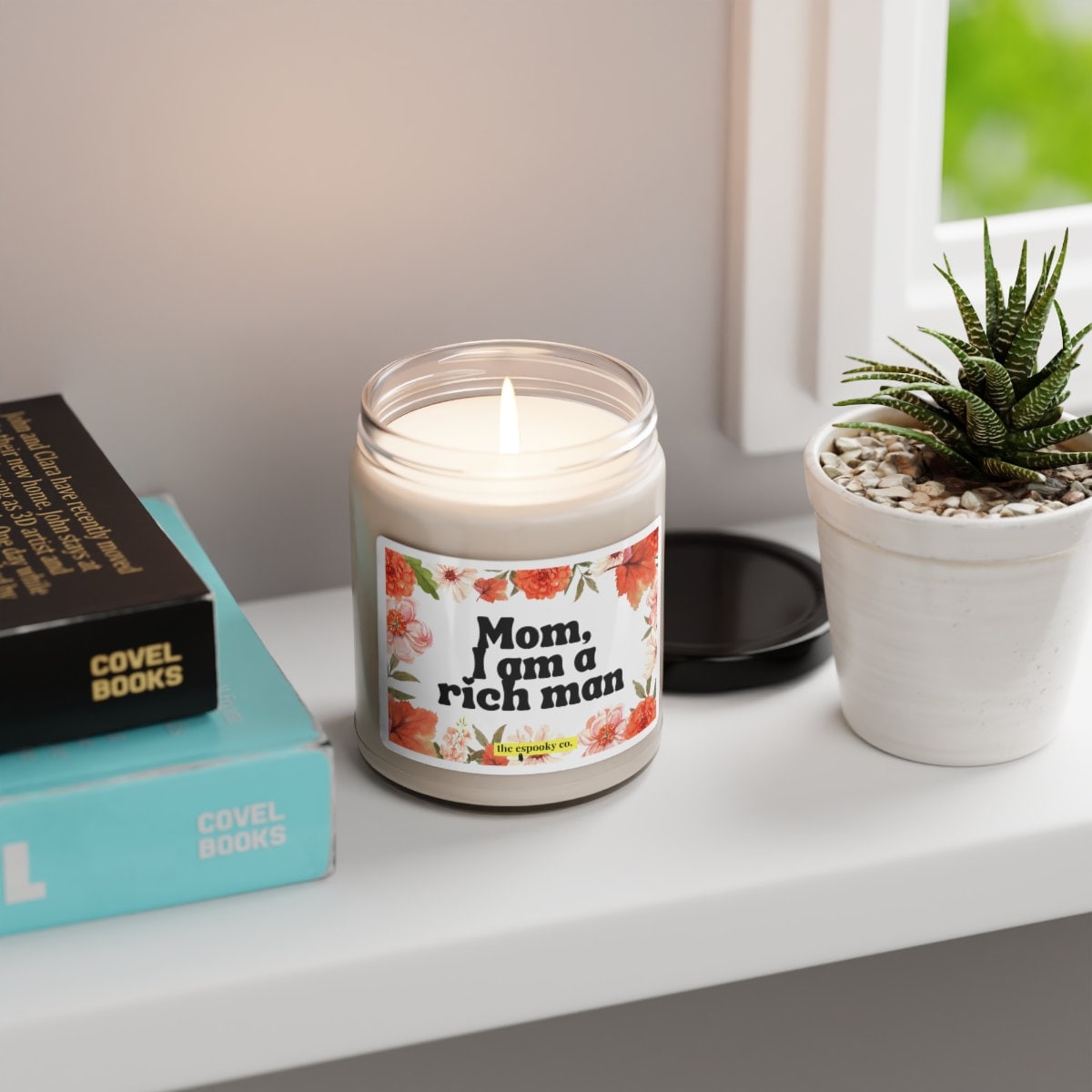 Mom, I am a Rich White Man Candle | Empowering women, Inspirational, Latinx, Latina, Gift Idea, Girl Power, POC, Women of Color, Feminist