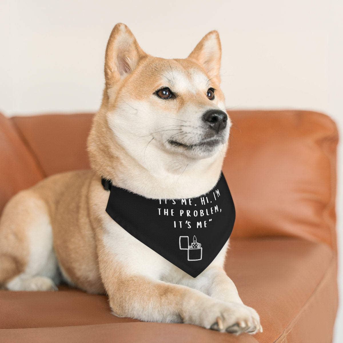 Anti-Hero Pet Bandana Collar