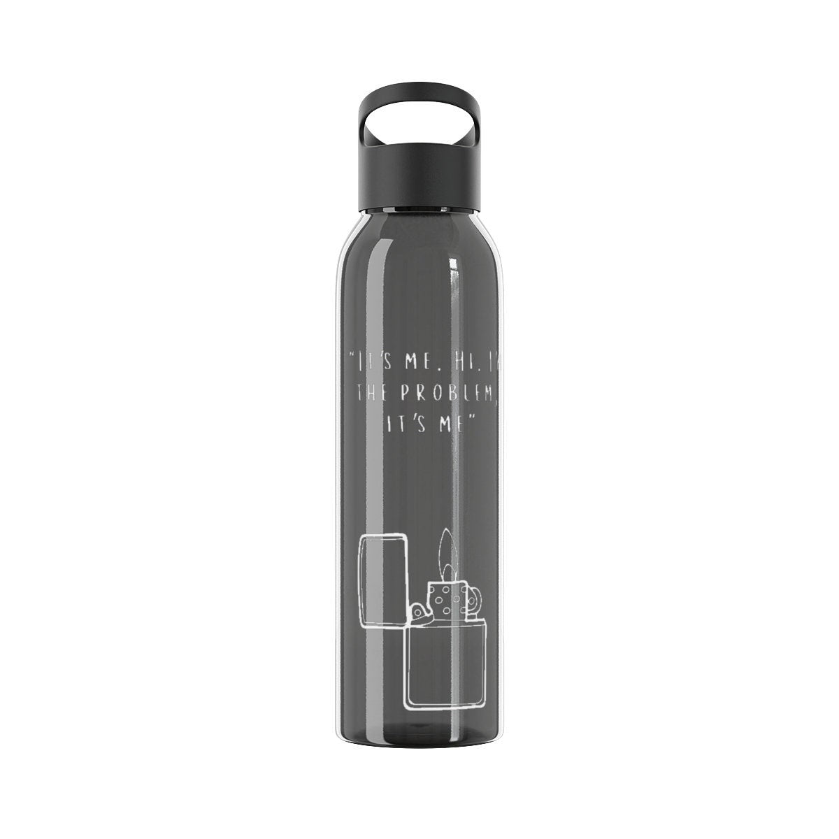 Anti-Hero Clear Sky Water Bottle