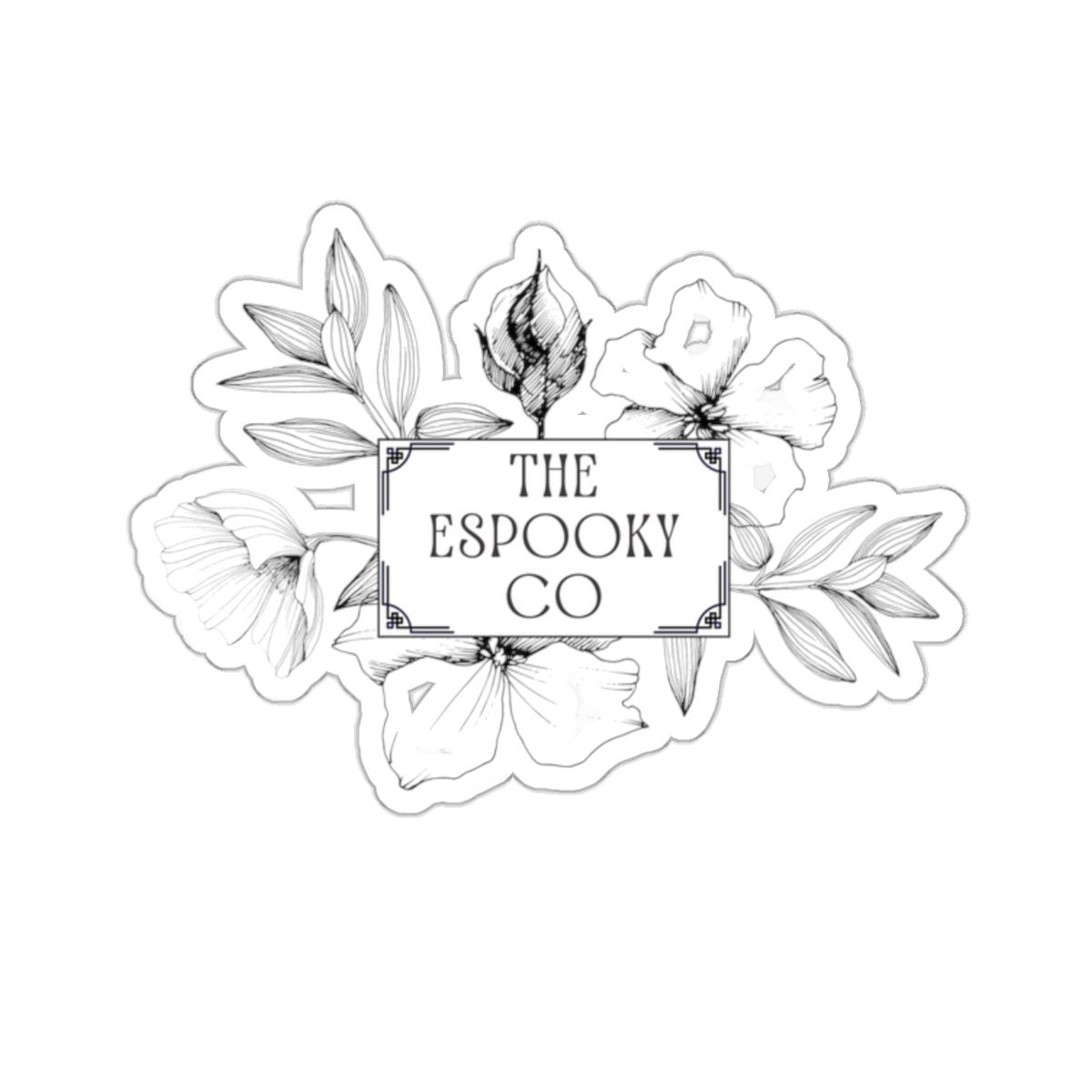 The Espooky Co Spooky Floral Sticker | Spanglish, Latinx, Latino, Hispanic, Caribbean, Puerto Rican, Miami, Spanish Quotes, Dichos