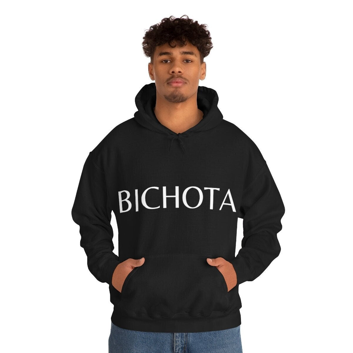 Bichota Black Hoodie | Spanglish, Latinx, Latino, Hispanic, Caribbean, Puerto Rican, Miami | Boho Latina, Spanish Quotes, Dichos, Bad Bunny