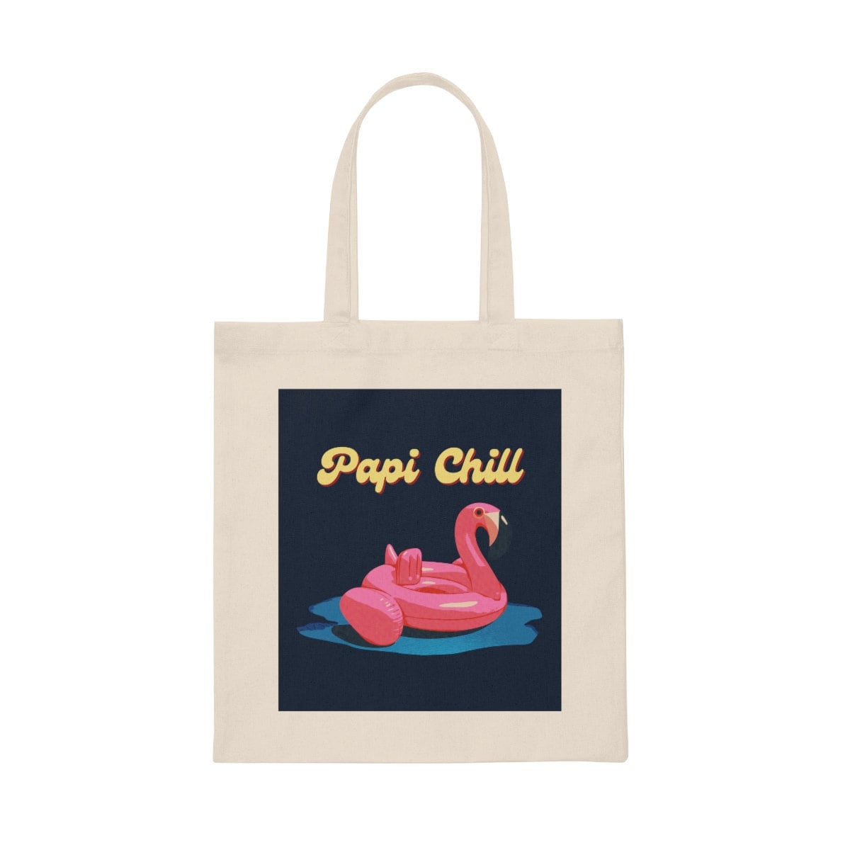 Papi Chill Tote Bag, Daddy Chill Meme, Ironic Dark Humor, Gen Z Meme Joke, Funny Cute Kawaii, VSCO Aesthetic Cartoon Style