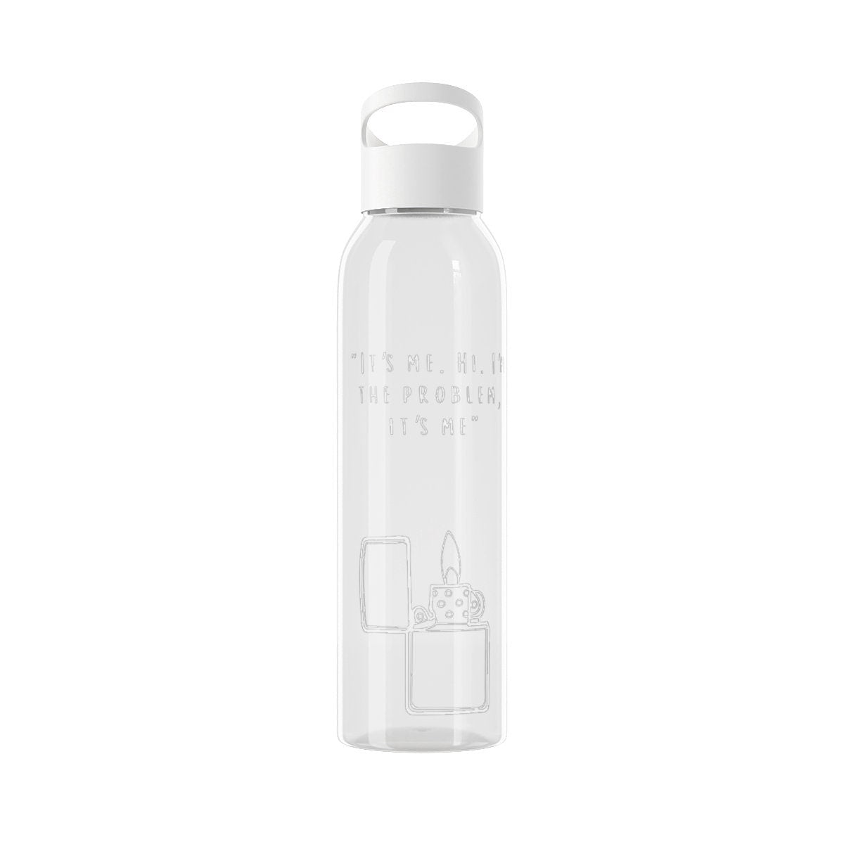 Anti-Hero Clear Sky Water Bottle