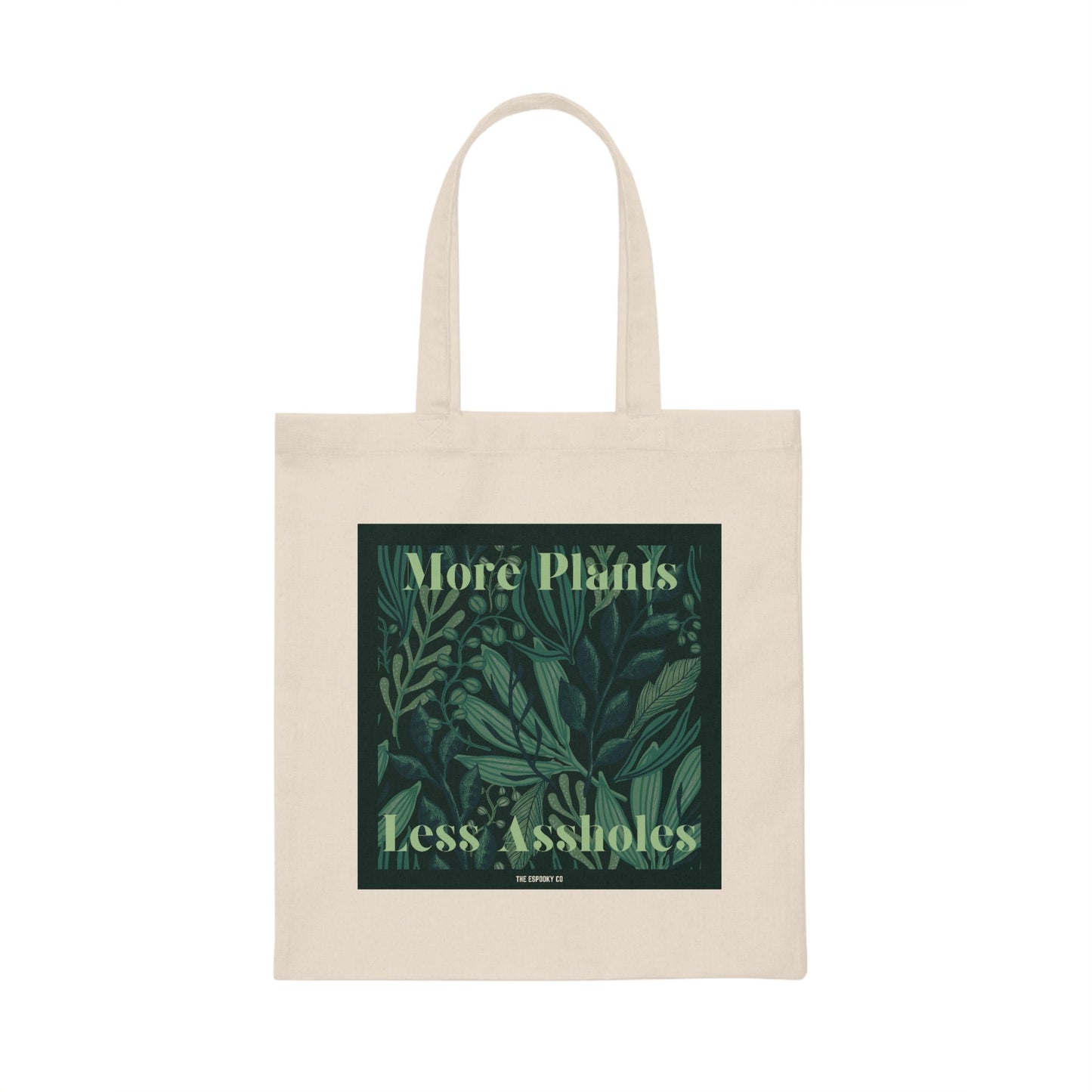 More Plants Less Assholes Tote Bag | Plant Tote Bag, Plant Lady Bag, Plant Gift, Plant Lover Gift, Botanical Gift, Plant Bag,Fair trade tote