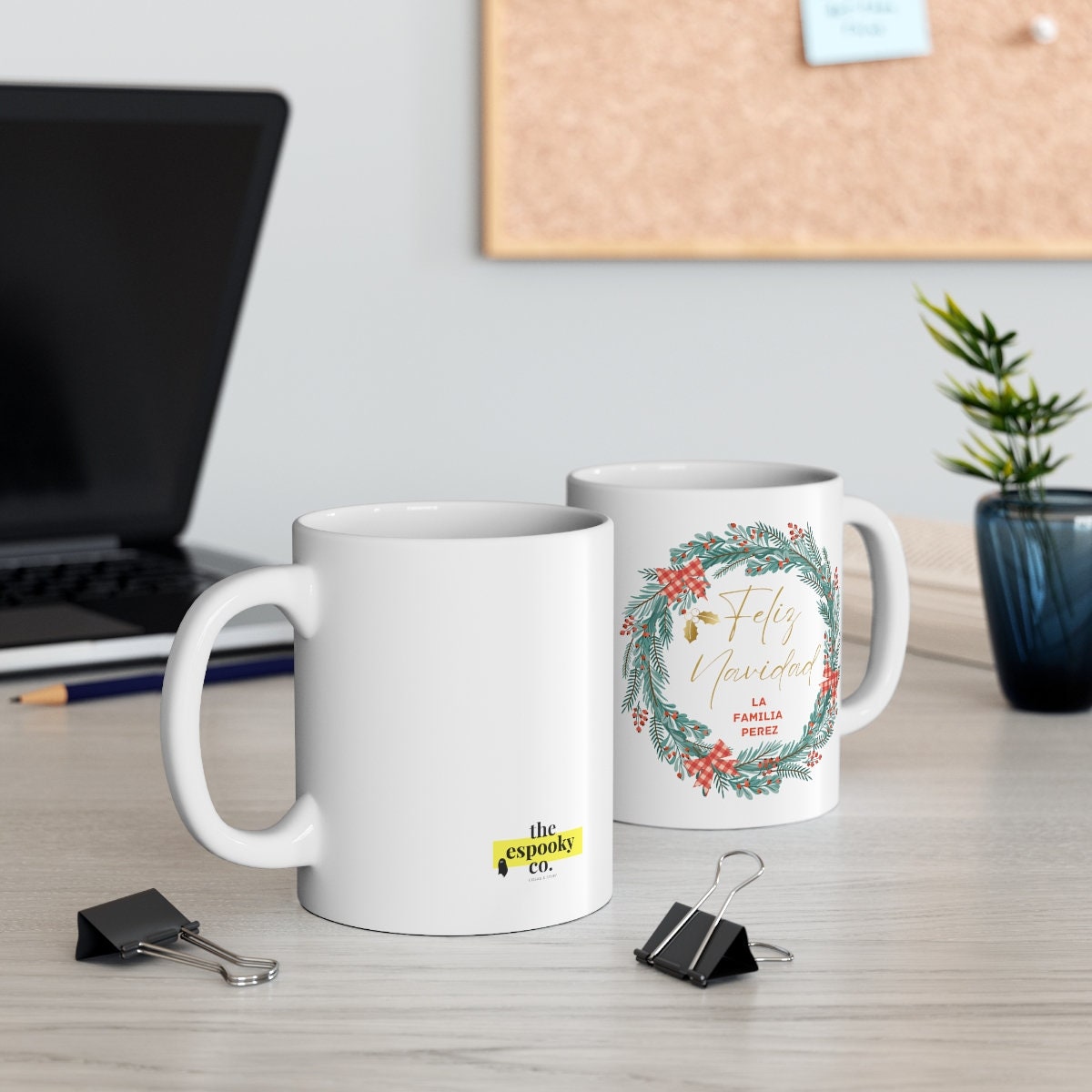 Personalized Navidad Mug | Taza Personalizada, Personalized Christmas Mug, Christmas Coffee Mug, Custom Holiday Mug, Mug with Name