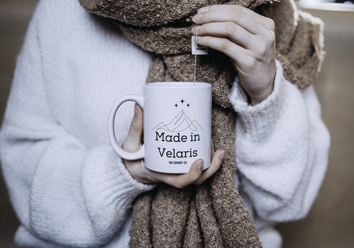 Made in Velaris Mug | ACOTAR Mug, Velaris Night Court Mug, A Court of Thorns and Roses, Sarah J Maas, Book Gift, Feyre and Rhysand