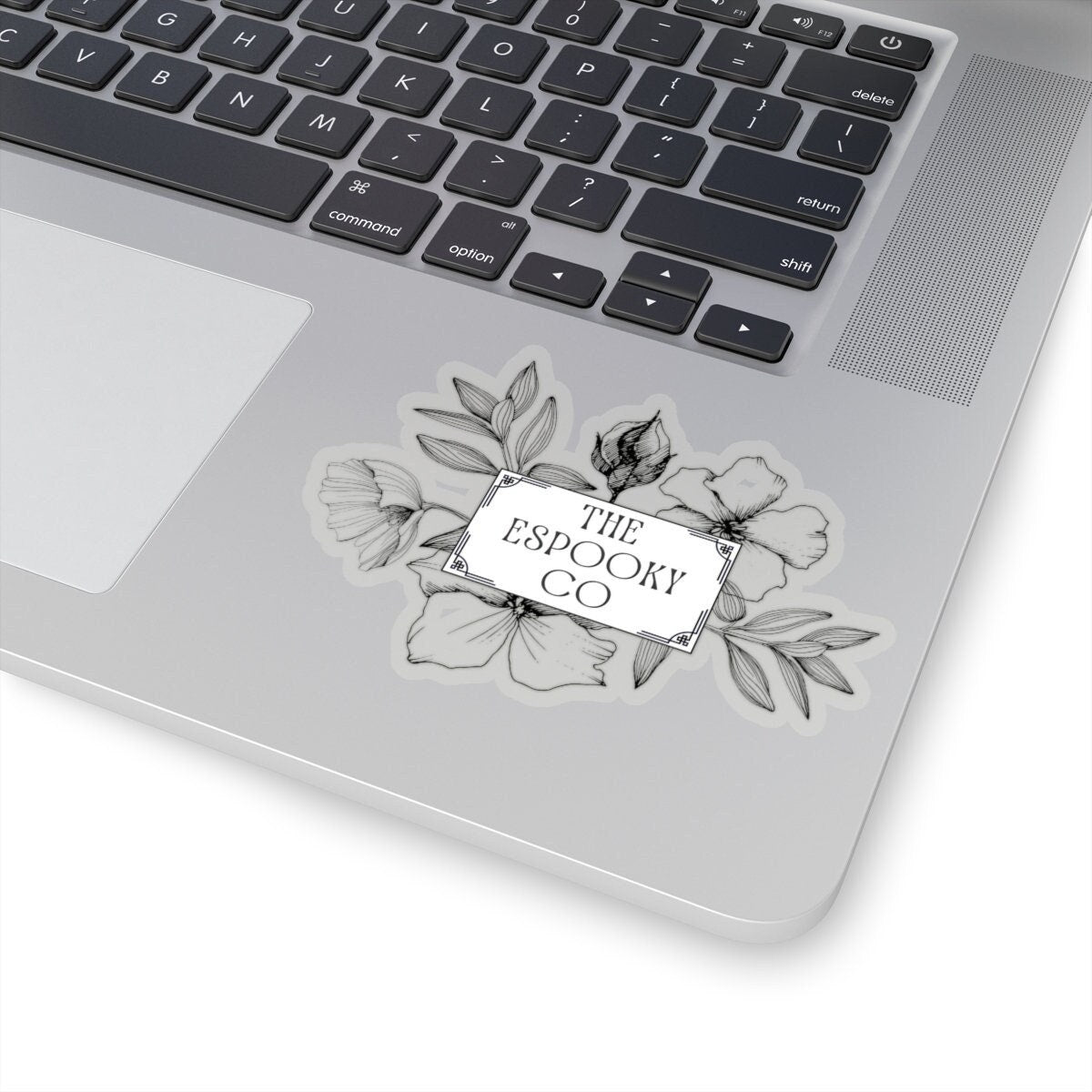 The Espooky Co Spooky Floral Sticker | Spanglish, Latinx, Latino, Hispanic, Caribbean, Puerto Rican, Miami, Spanish Quotes, Dichos