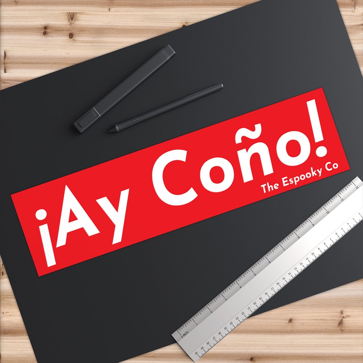 Ay Coño Bumper Sticker