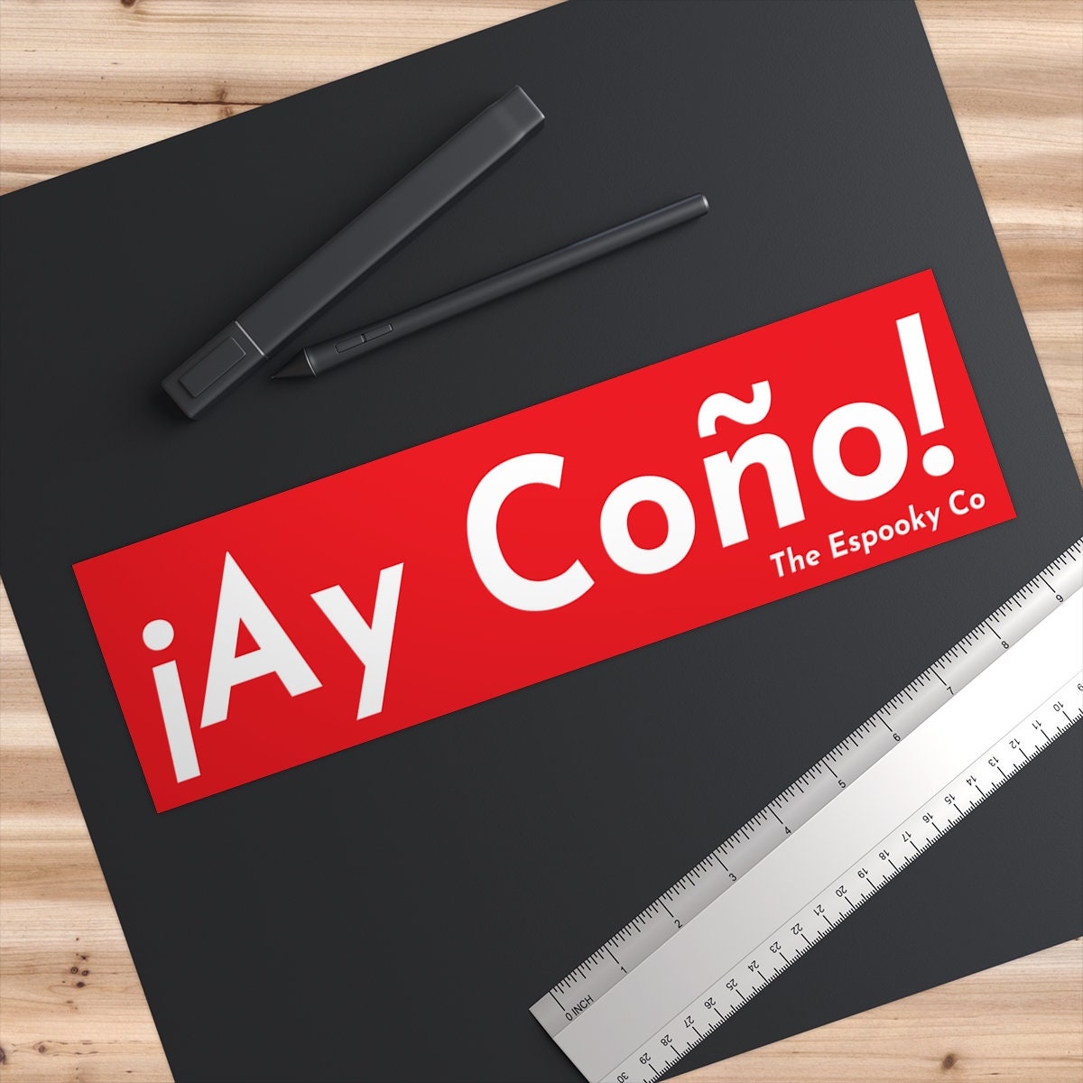 Ay Coño Bumper Sticker