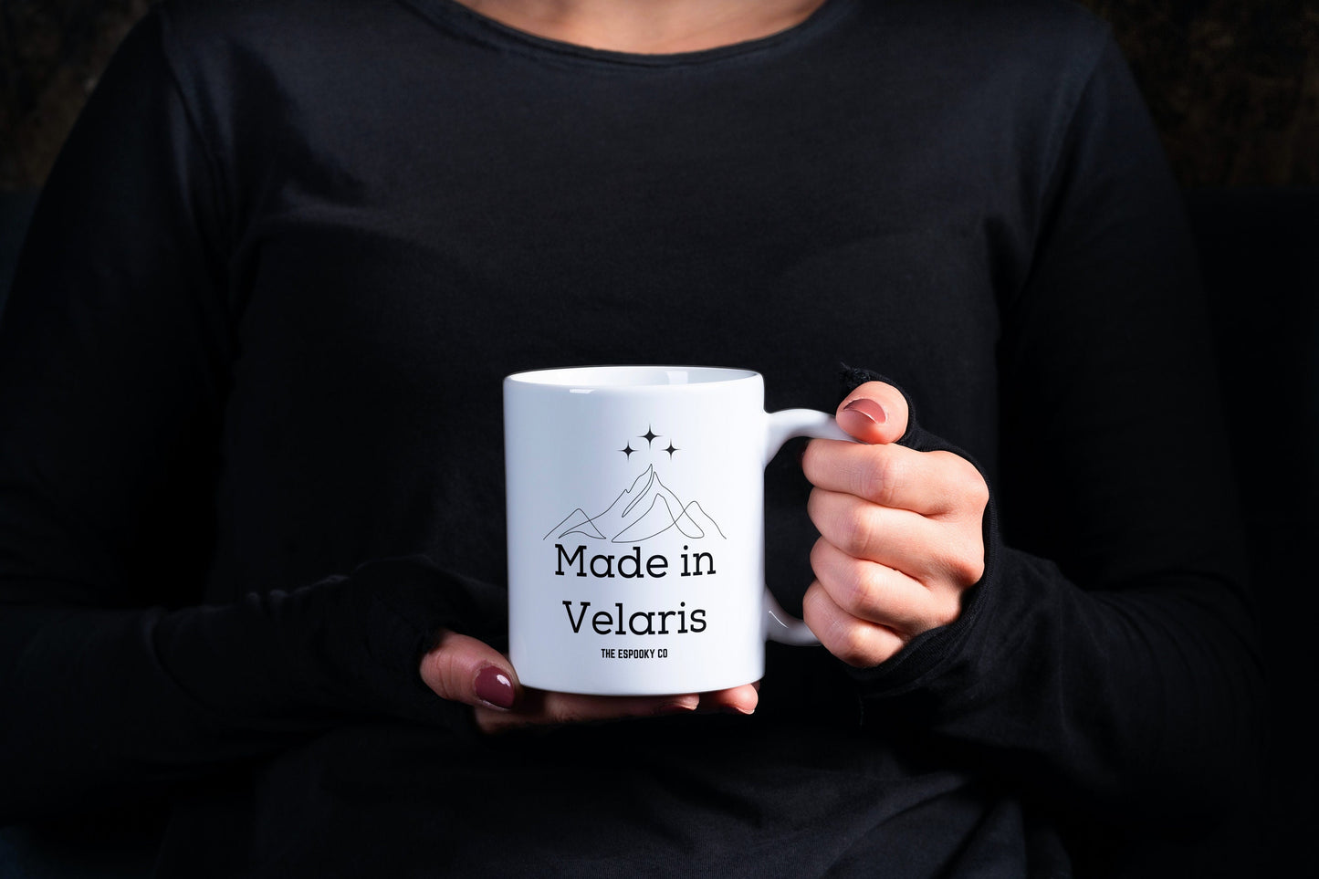 Made in Velaris Mug | ACOTAR Mug, Velaris Night Court Mug, A Court of Thorns and Roses, Sarah J Maas, Book Gift, Feyre and Rhysand