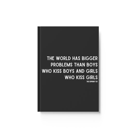 The World Has Bigger Problems Bullet Journal Hardcover Notebook | Dotted Notebook, Dotted Journal, Bullet Journal,Organize Journal,LGBTQIA