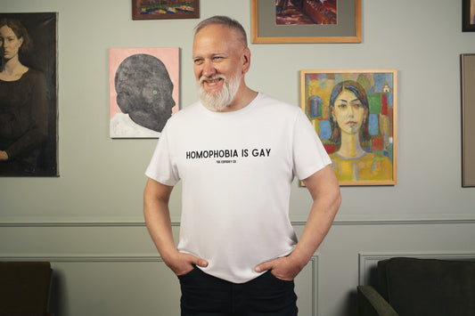 Homophobia is Gay T-Shirt | Gay Rights, Human Rights, Equality, LGBTQ+, Pride, Queer