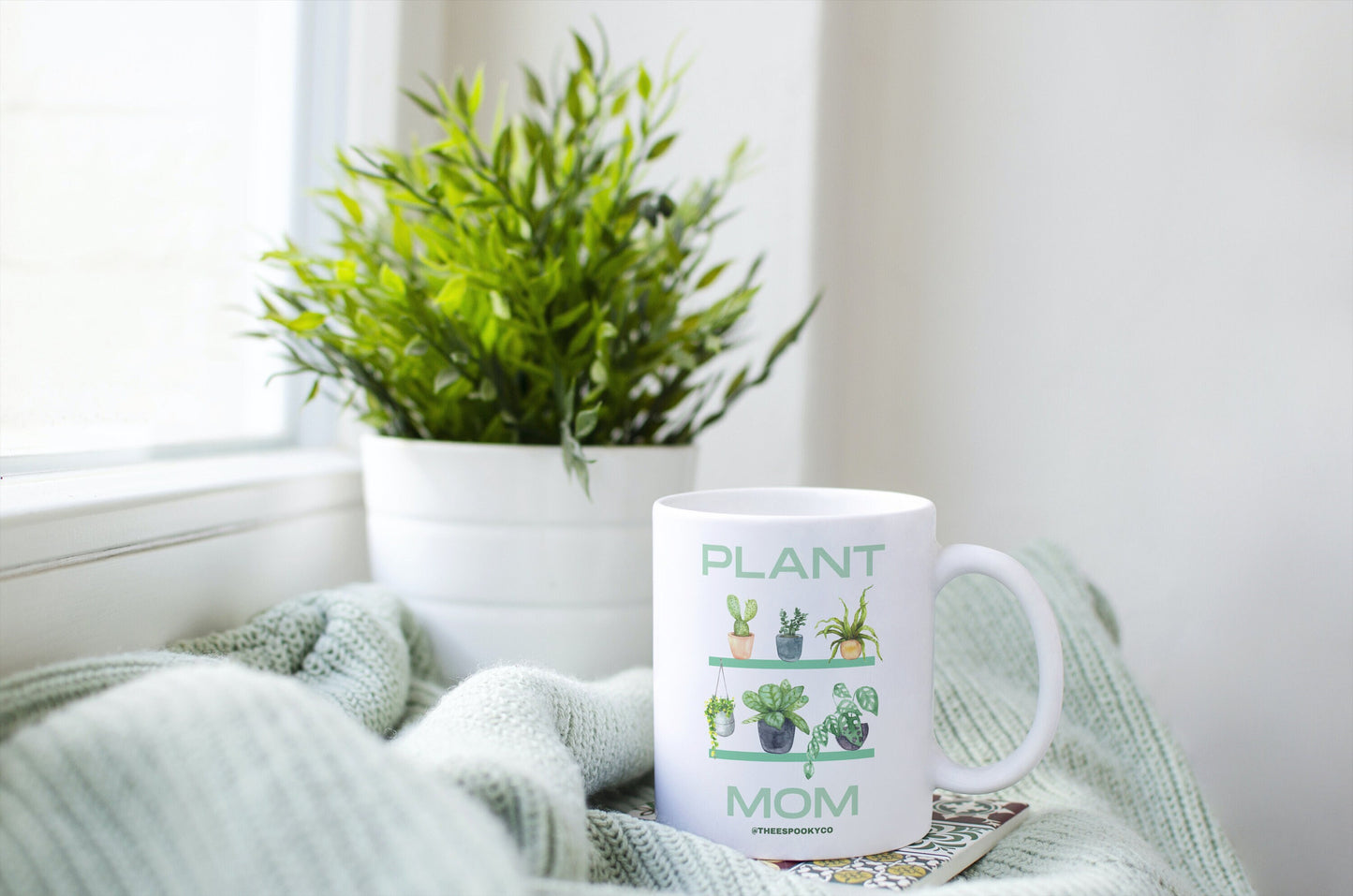 Plant Mom Mug | Gifts for Her | Christmas Gifts | Plant Gifts | Botanical Gift | Cute Gifts | Gift Ideas | Birthday Gifts | Gift for Mom